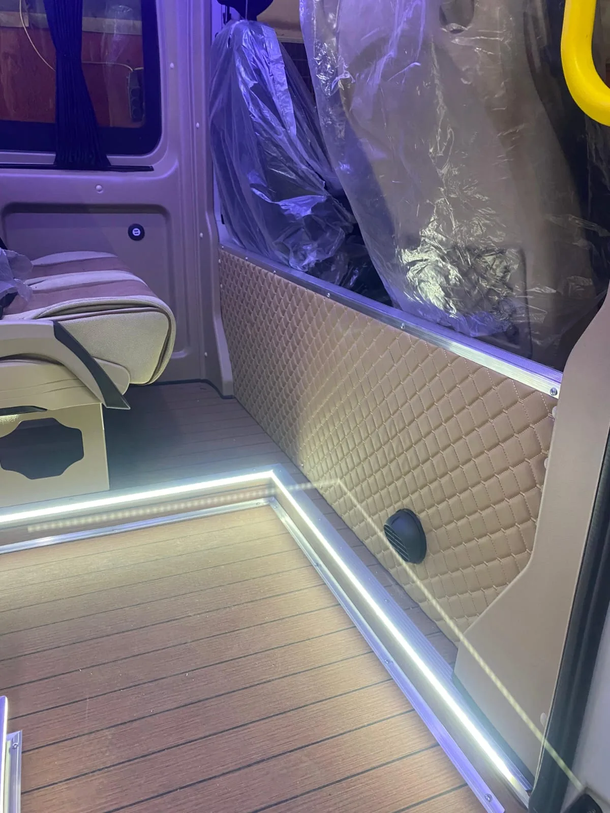 After – Interior Flooring Replacement Mercedes Sprinter 2019
