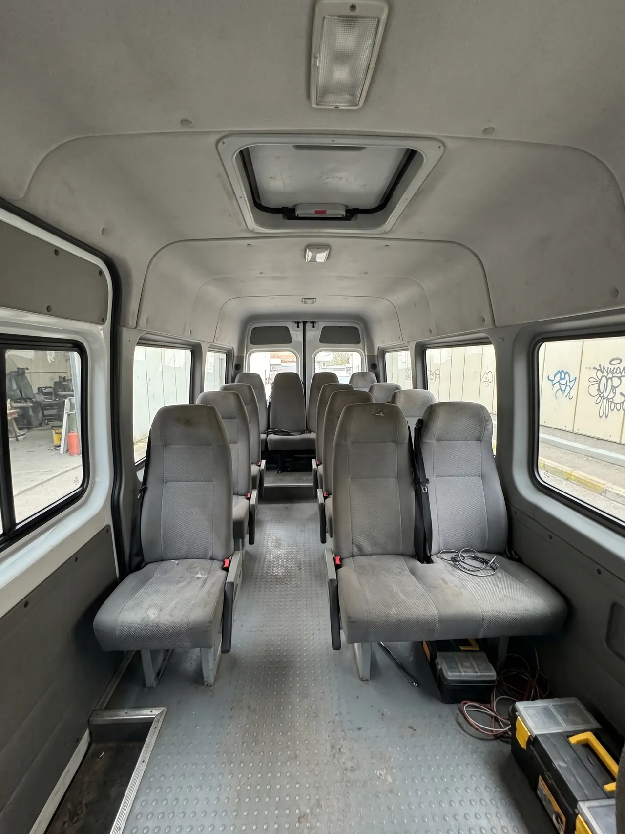 Önce – Koltuk Yenileme Ford Transit 2020