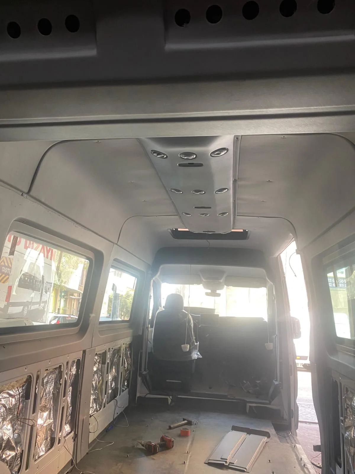 Önce – Kamera Sistemi Montajı IVECO Daily 2022